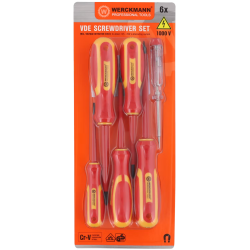 Set de 6 tournevis électricien 1000V