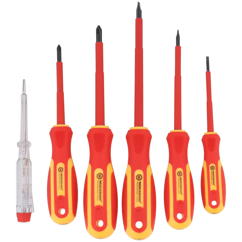 Set de 6 tournevis électricien 1000V