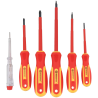 Set de 6 tournevis électricien 1000V