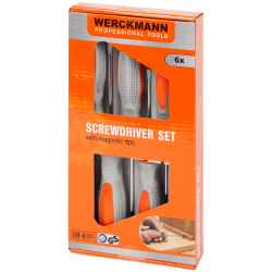 Set of 6 Screwdrivers - Werckmann Professional Tools