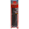 Rilsan réutilisable 7.6x350mm noir Lot de 50