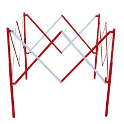 Garde fou 1mx1m Aluminium