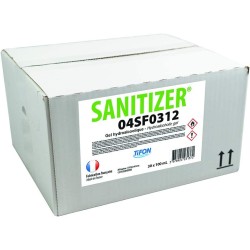 Solution hydroalcoolique 100ml - lot de 30